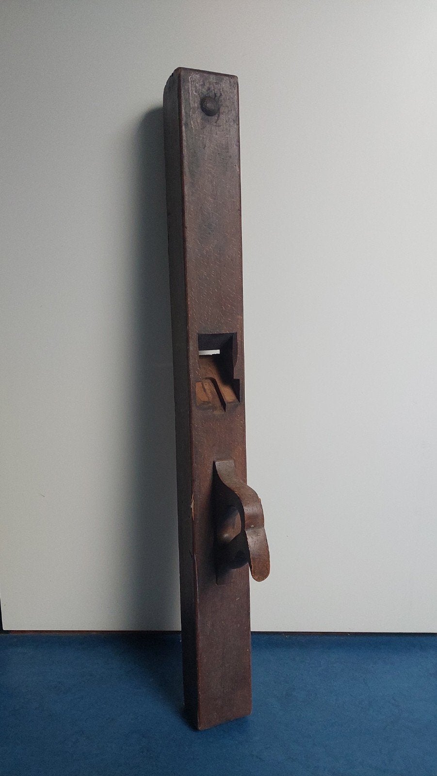 Antieke houten schaaf - Oude timmermansgereedschap, Ophalen