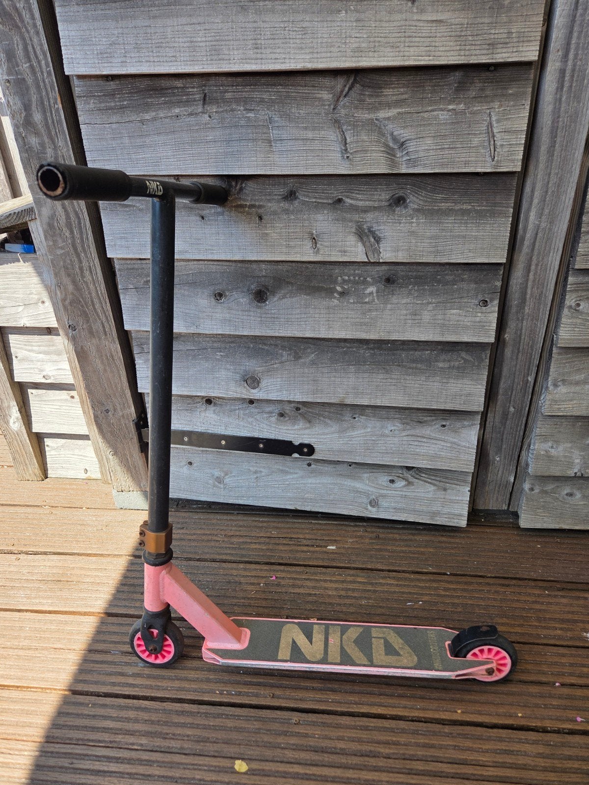 NKD Stuntstep - Roze/Zwart, Fietsen en Brommers, Steps, Ophalen, Gebruikt, Gewone step