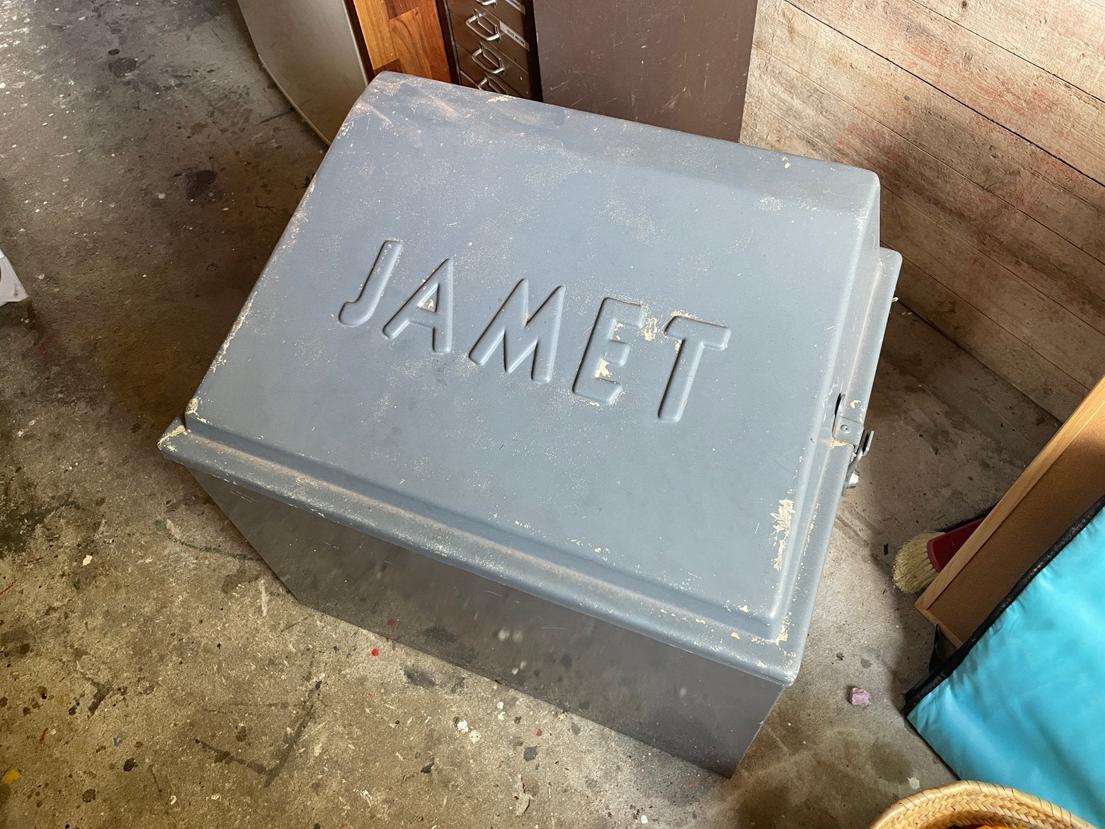 Originele Jamet disselbak, Caravans en Kamperen, Ophalen, Gebruikt
