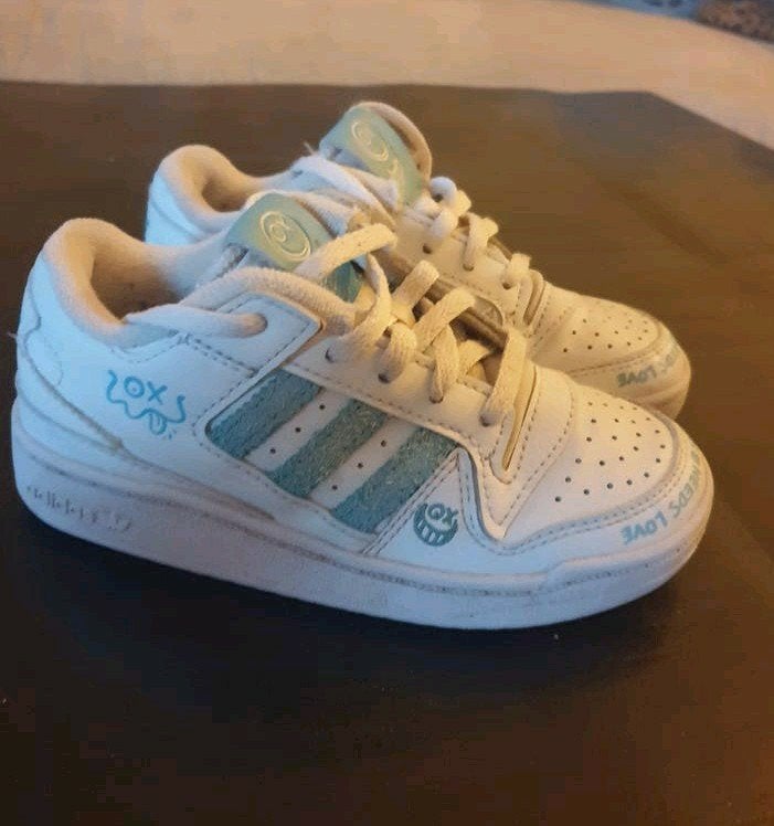 Adidas Forum Low collab sneakers maat 28, Adidas, Gebruikt, Jongen of Meisje, Schoenen