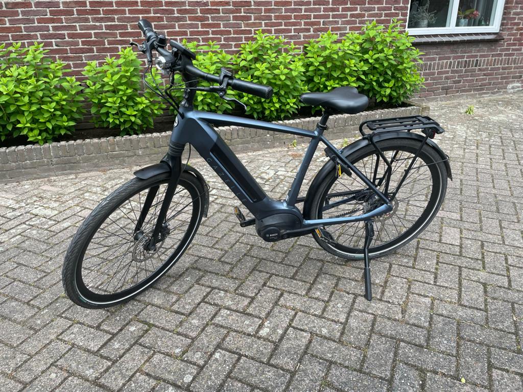 Gazelle Ultimate C8+ HMB Belt herenfiets maat 53, Fietsen en Brommers, Ophalen, Gebruikt, 51 tot 55 cm, 50 km per accu of meer