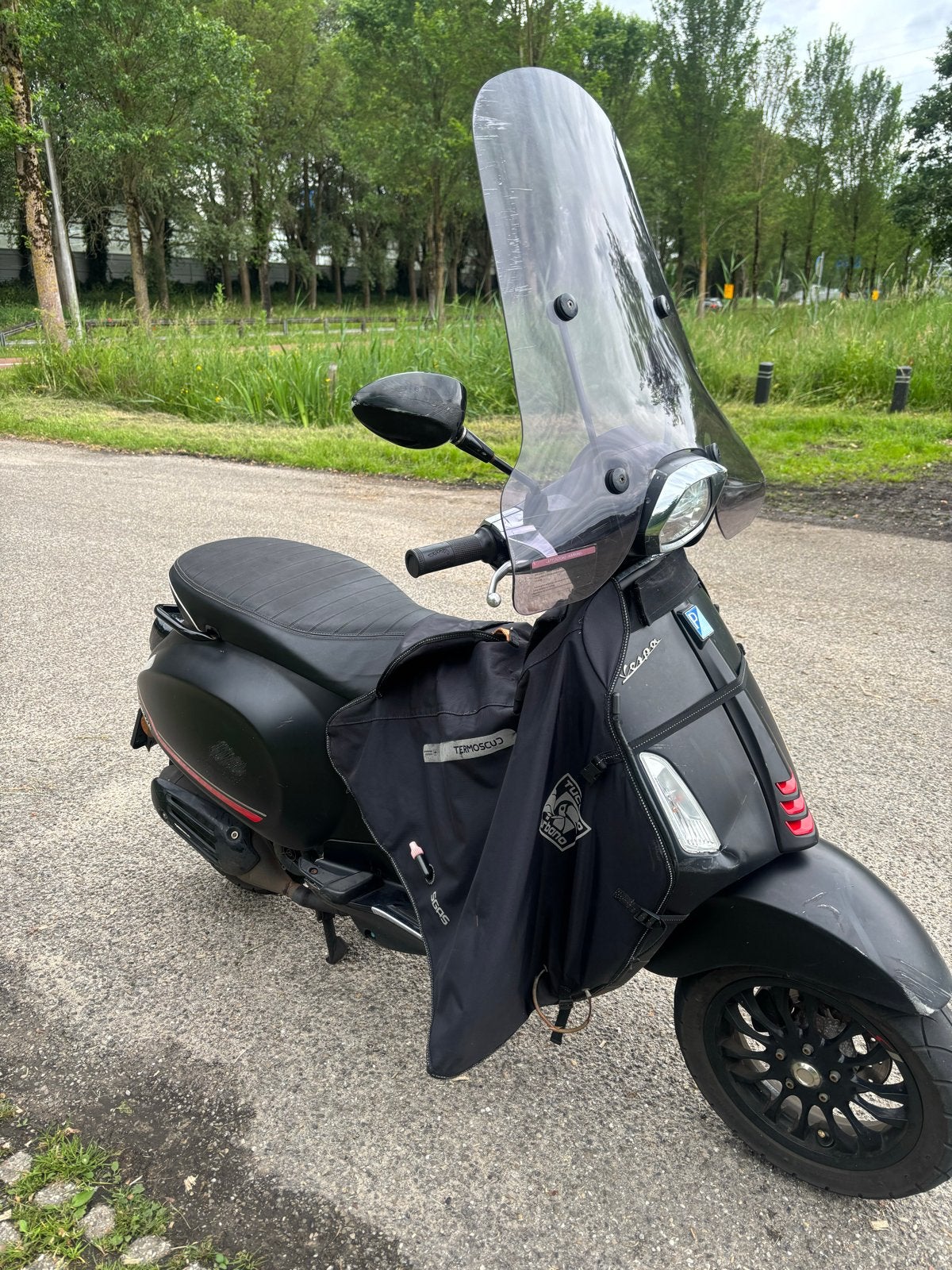 Vespa Sprint E5 2021 - Goed onderhouden, gele kenteken, Gebruikt, Overige modellen, Maximaal 45 km/u, Ophalen of Verzenden