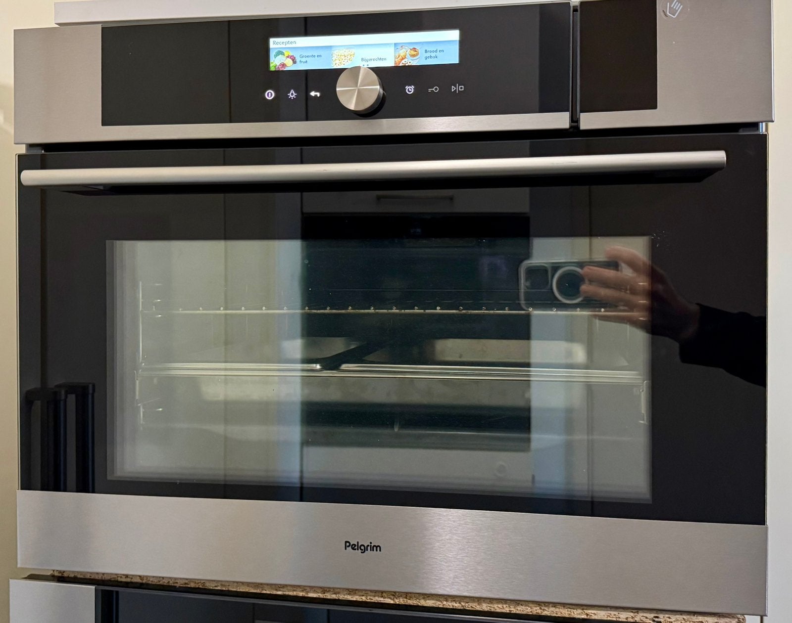ZGAN !!!PELGRIM inbouw Combi-OVEN/Stoomoven OVS824RVS, Witgoed en Apparatuur, Ovens, Hete lucht, Pelgrim, Ophalen of Verzenden