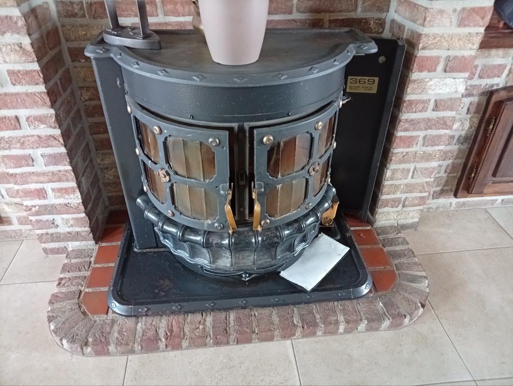 Gezocht iemand die deze kachel kan maken, Ophalen, Gebruikt, Overige brandstoffen, Gevelkachel