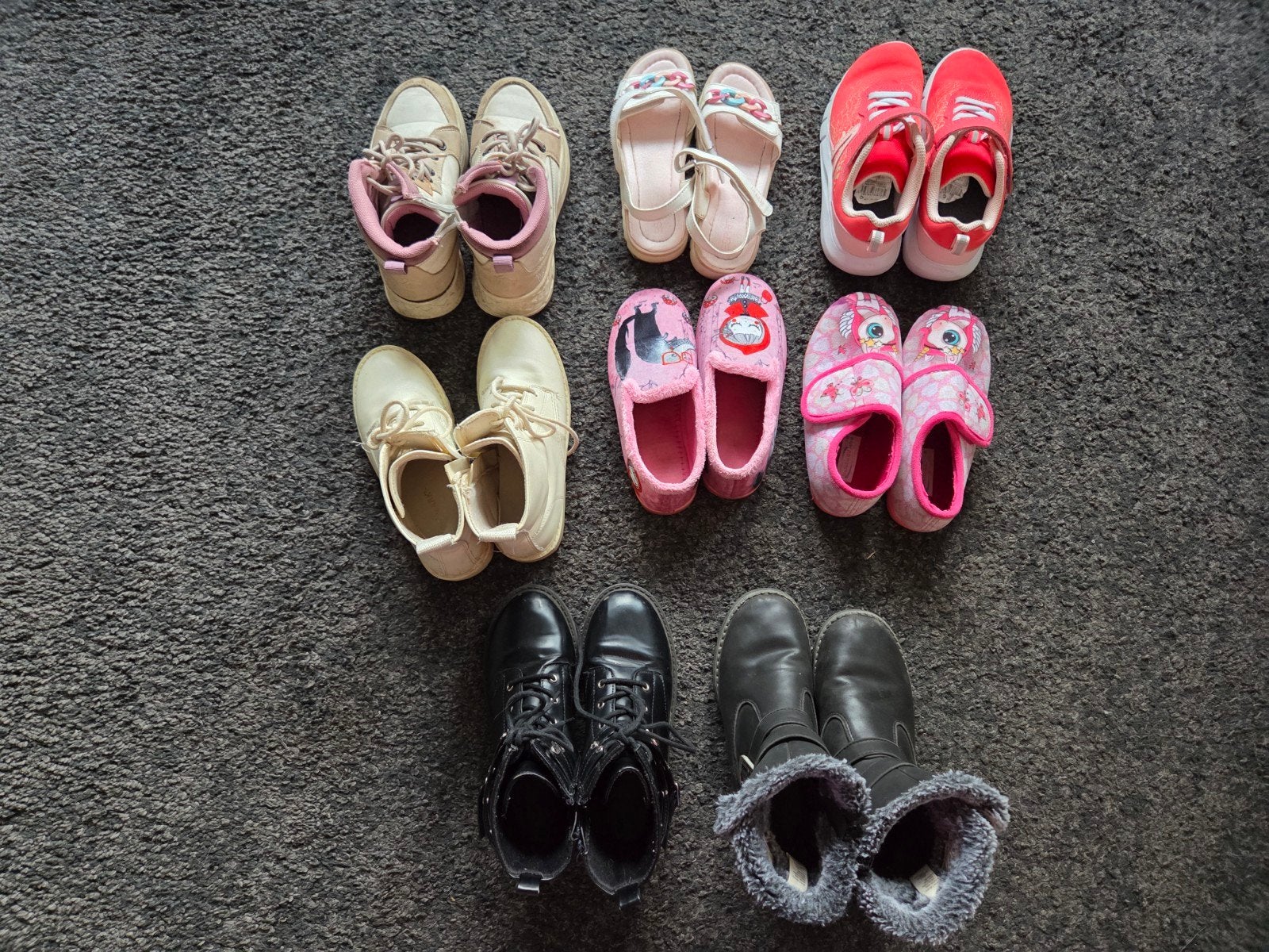 Schoenenpakket maat 31: gymschoenen, sandalen, laarzen & pa, Ophalen, Gebruikt, Jongen of Meisje, Schoenen