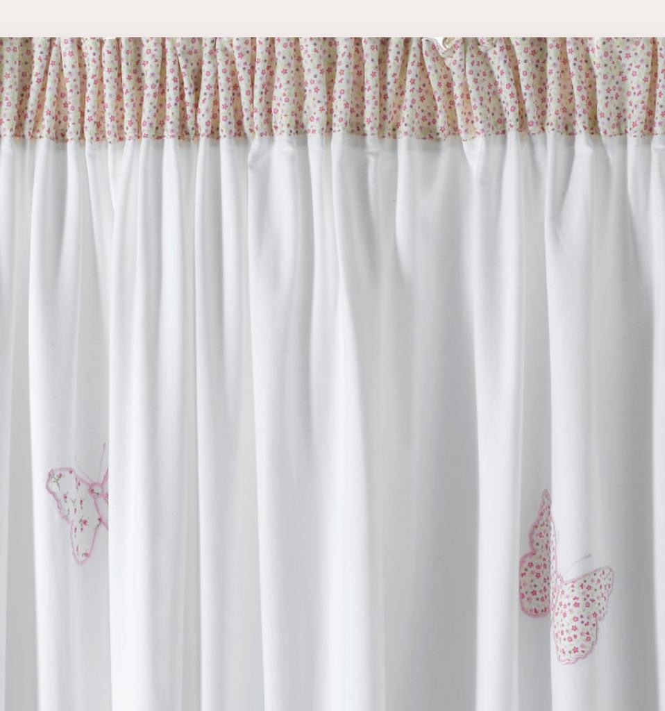 Laura Ashley Bella Butterfly Gordijnen (4 stuks), Huis en Inrichting, Stoffering | Gordijnen en Lamellen, Ophalen of Verzenden