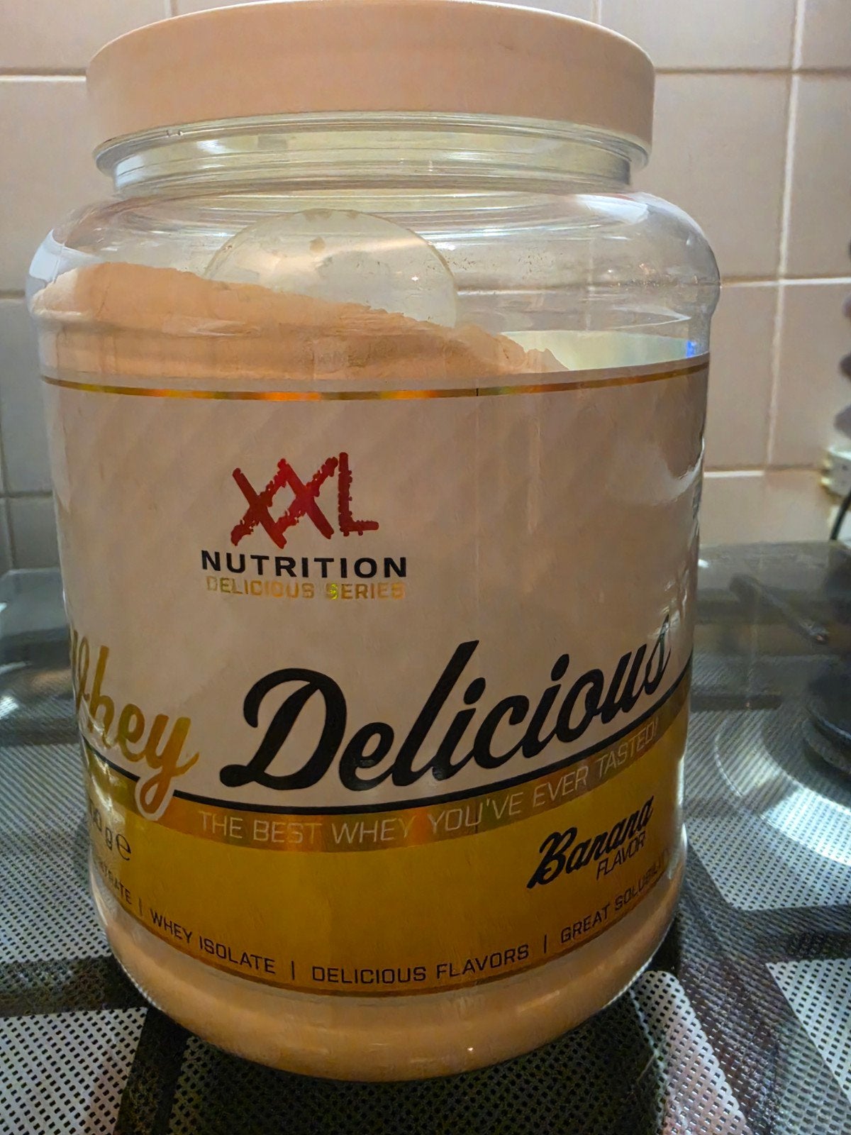 XXL Nutrition Whey Delicious Banaan - 1000g, Verzenden, Nieuw, Poeder of Drank