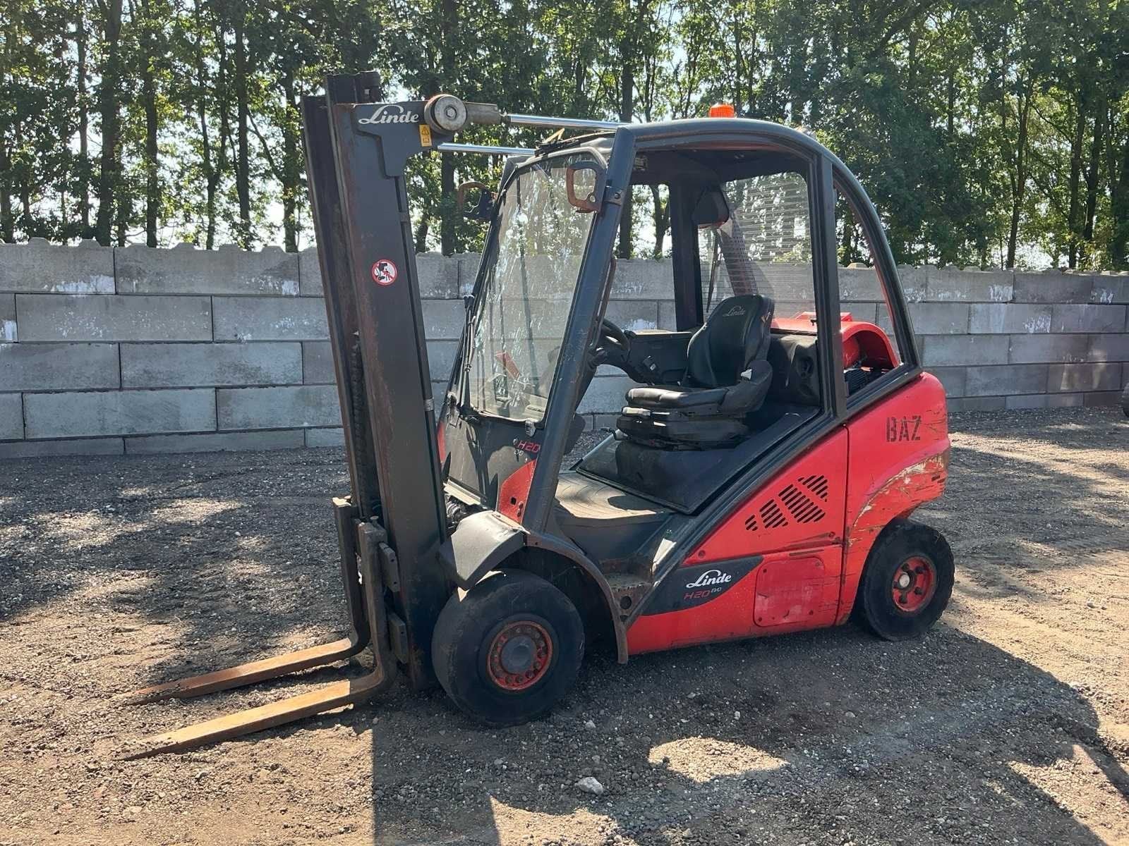 2014 Linde H20T-02/600 Vorkheftruck, LPG, Heftruck, Linde
