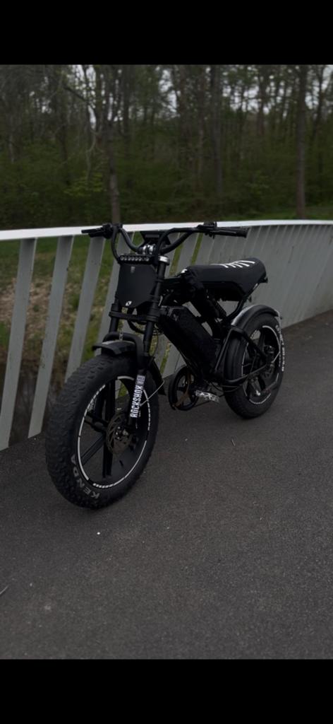 Fatbike V20 pro custom, Fietsen en Brommers, Elektrische fietsen, Gebruikt, 51 tot 55 cm, 30 tot 50 km per accu, Ophalen