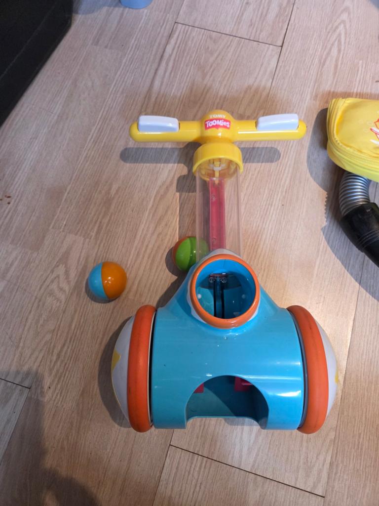Tomy Toomies Ballenschieten en Oprapen Speelgoed, Ophalen, Gebruikt, Overige typen, Met wieltjes