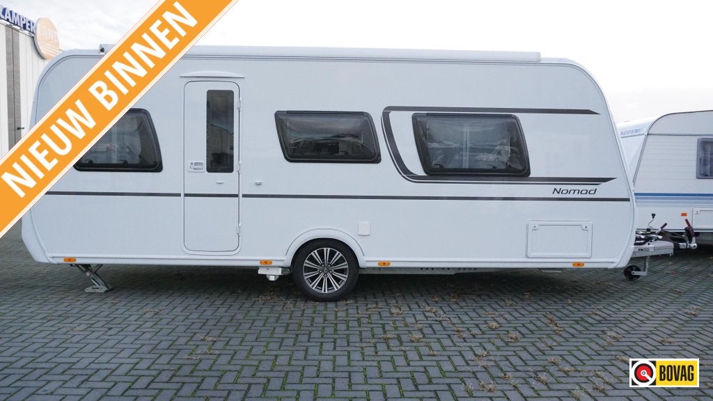 Dethleffs Nomad 530 DR Nieuwstaat ! 1e eig., Caravans en Kamperen, Caravans, Rondzit, Overige typen, Schokbreker, Bedrijf
