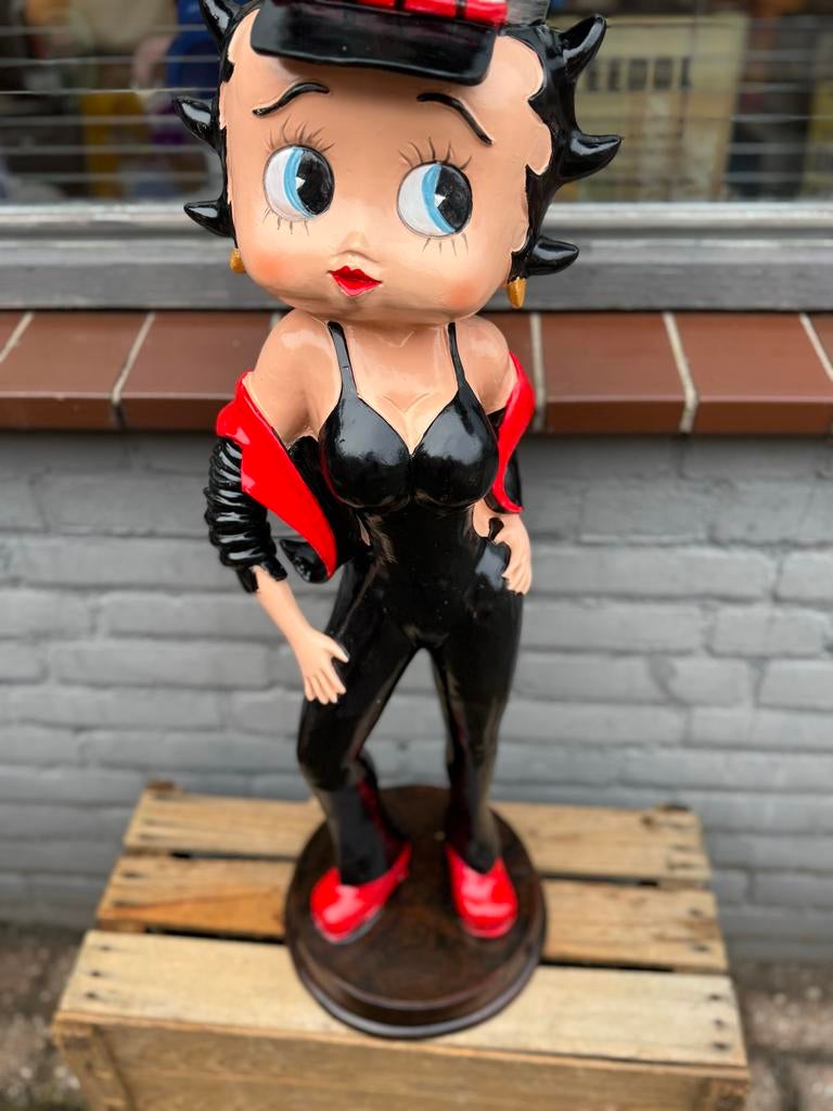 Betty Boop Beeld - Uniek Verzamelobject, Antiek en Kunst, Ophalen, Kunststof, 50 - 100 cm, Handgemaakt