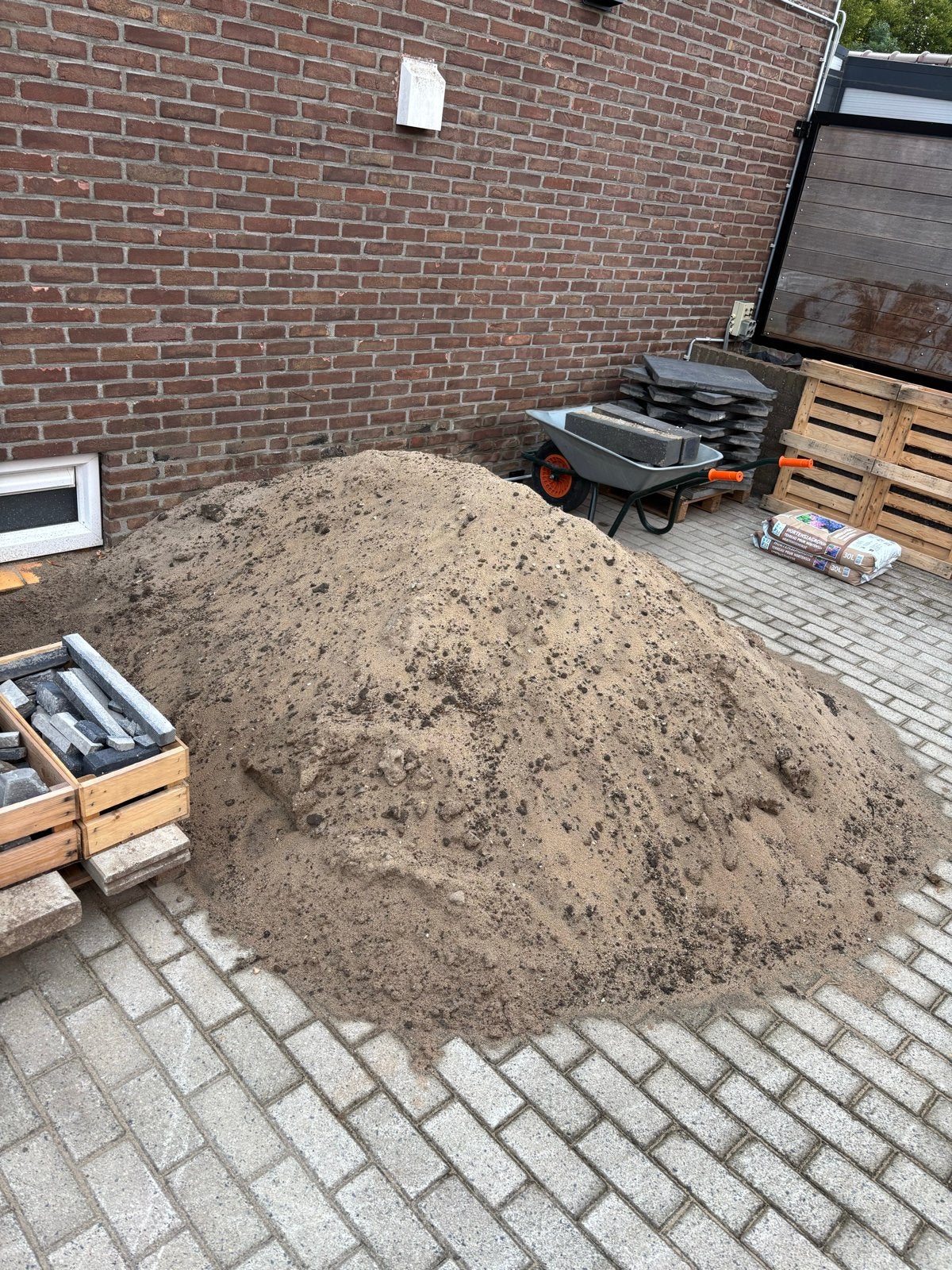 Zand voor diverse toepassingen, Tuin en Terras, Zand, Ophalen, Gebruikt, Ophoogzand