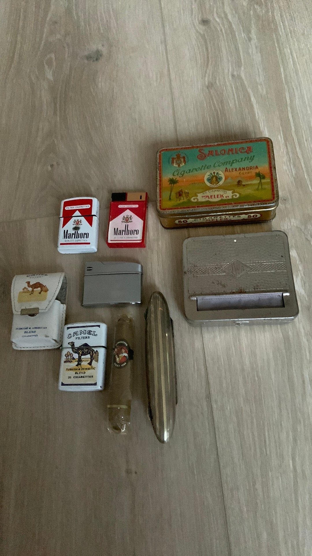 Diversen oude rookartikelen, Ophalen of Verzenden, Gebruikt, Overige typen