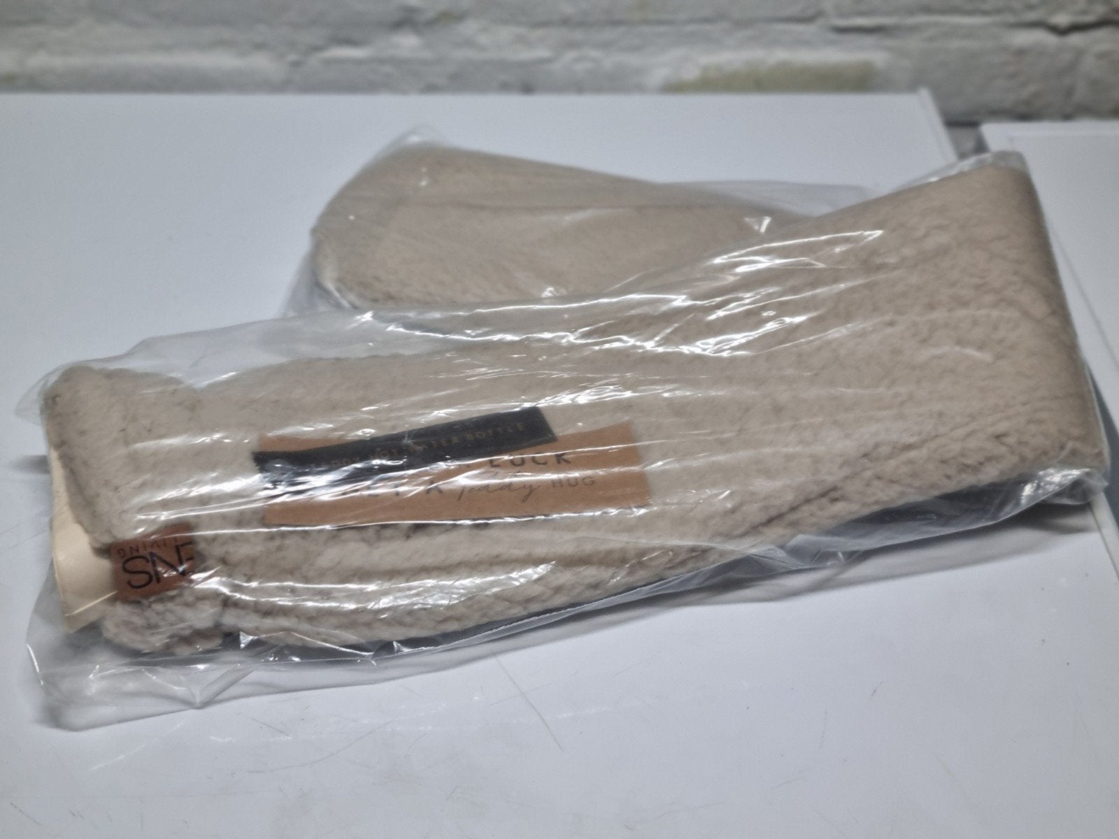 Teddy kruikhoes - Nieuw in verpakking, Ophalen of Verzenden, Nieuw, Beige, Textiel