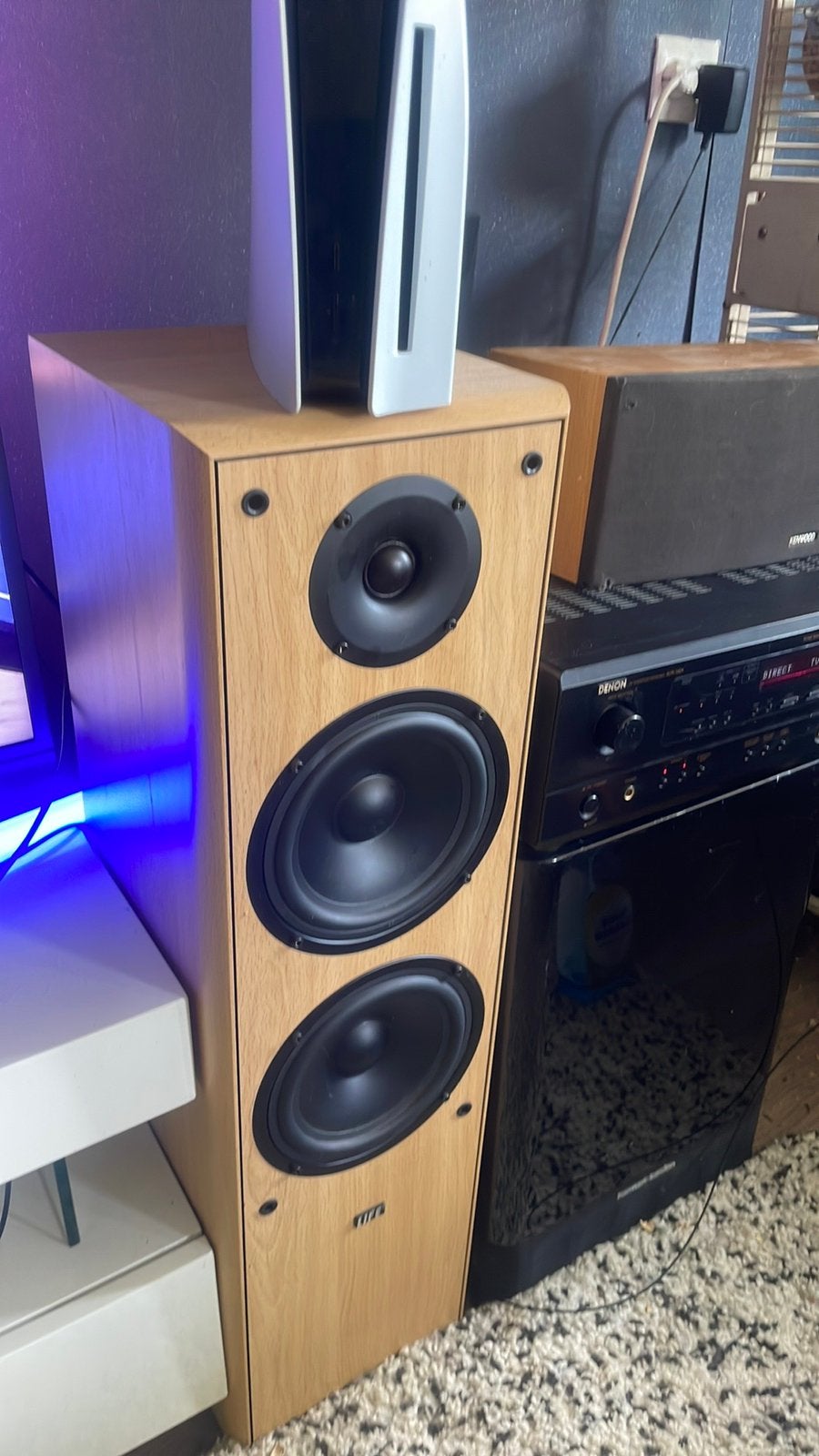 Versterker 6.1 denon ! Met boxen !, Ophalen, Zo goed als nieuw, 120 watt of meer, Denon
