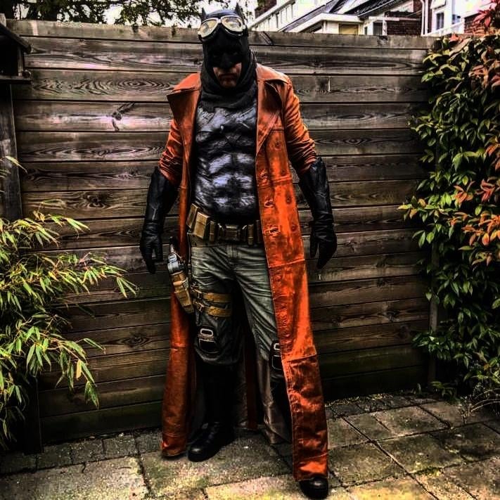 Knightmare Batman Kostuum, John Ninco masker XL, Ophalen of Verzenden, Zo goed als nieuw, Film, Kleding