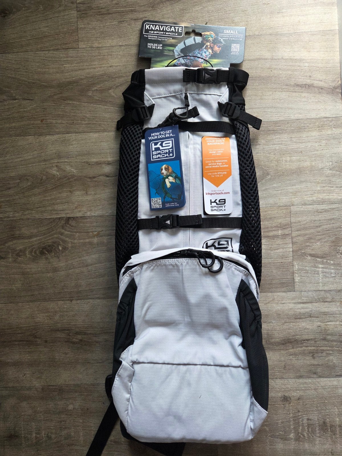 Nieuwe K9 Sport Sack Knavigate hondenrugzak in maat Smal, Dieren en Toebehoren, Julius-K9, Ophalen of Verzenden, Nieuw, Draagtas/-zak