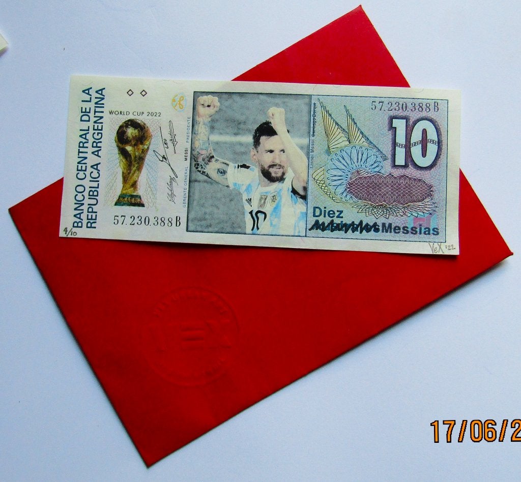 * Lionel Messi - Om in te lijsten voor je Man Cave - KUNST *, Verzenden, Nieuw, Buitenlandse clubs, Overige typen