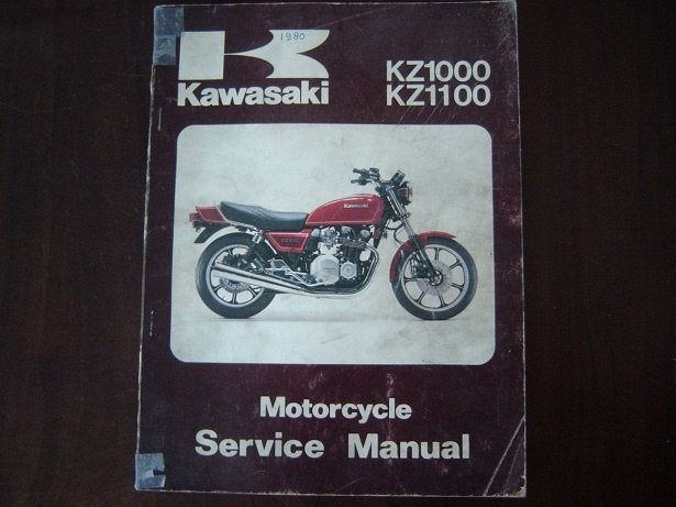 Kawasaki KZ1000 KZ1100 1981 motorcycle service manual KZ/Z, Ophalen of Verzenden, Kawasaki