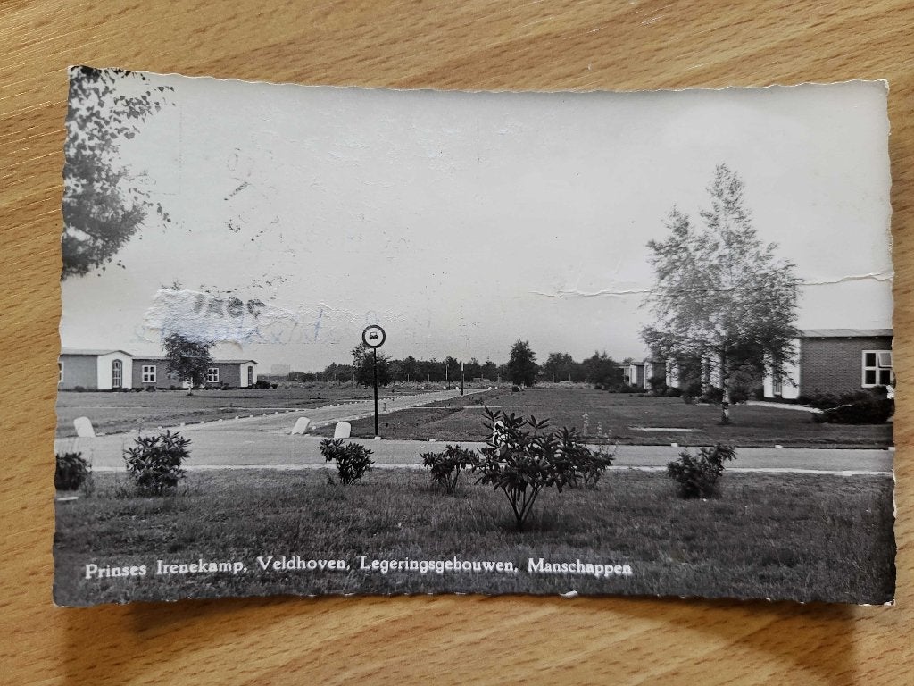 ansicht Prinses Irenekamp Veldhoven Kazerne Militair, Verzamelen, Verzenden, Voor 1920, Noord-Brabant