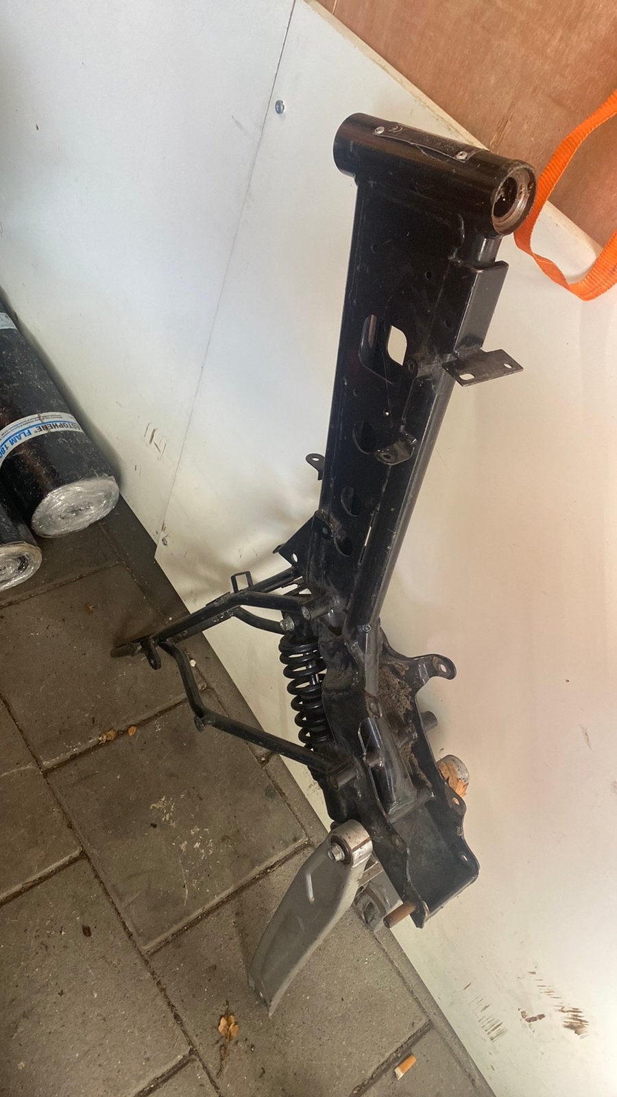 Crf70 (honda) pitbike frame met brug, Ophalen, Gebruikt, Frame