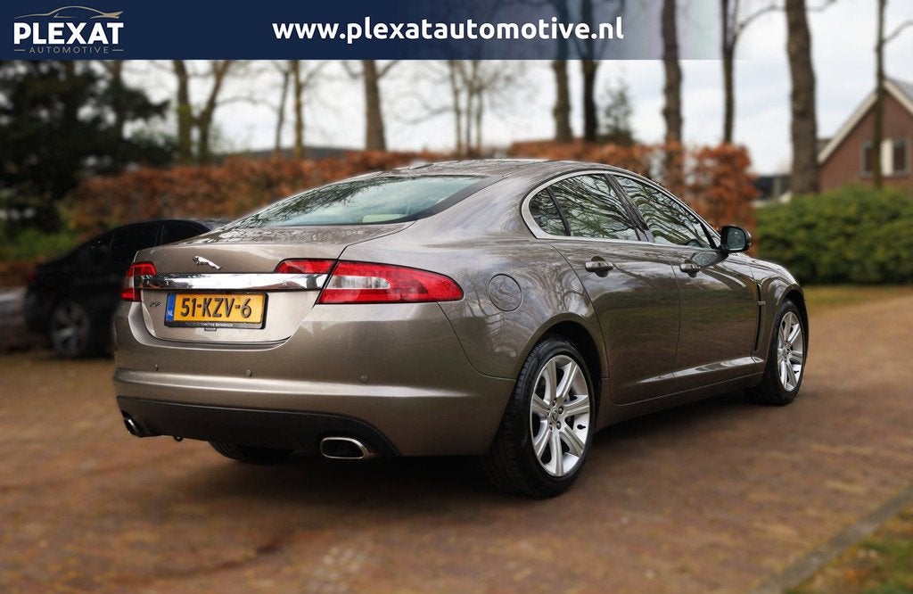 Jaguar XF 3.0 V6 Luxury Aut. | Youngtimer | Luxe leder | Cam, Automaat, 238 pk, Gebruikt, Beige