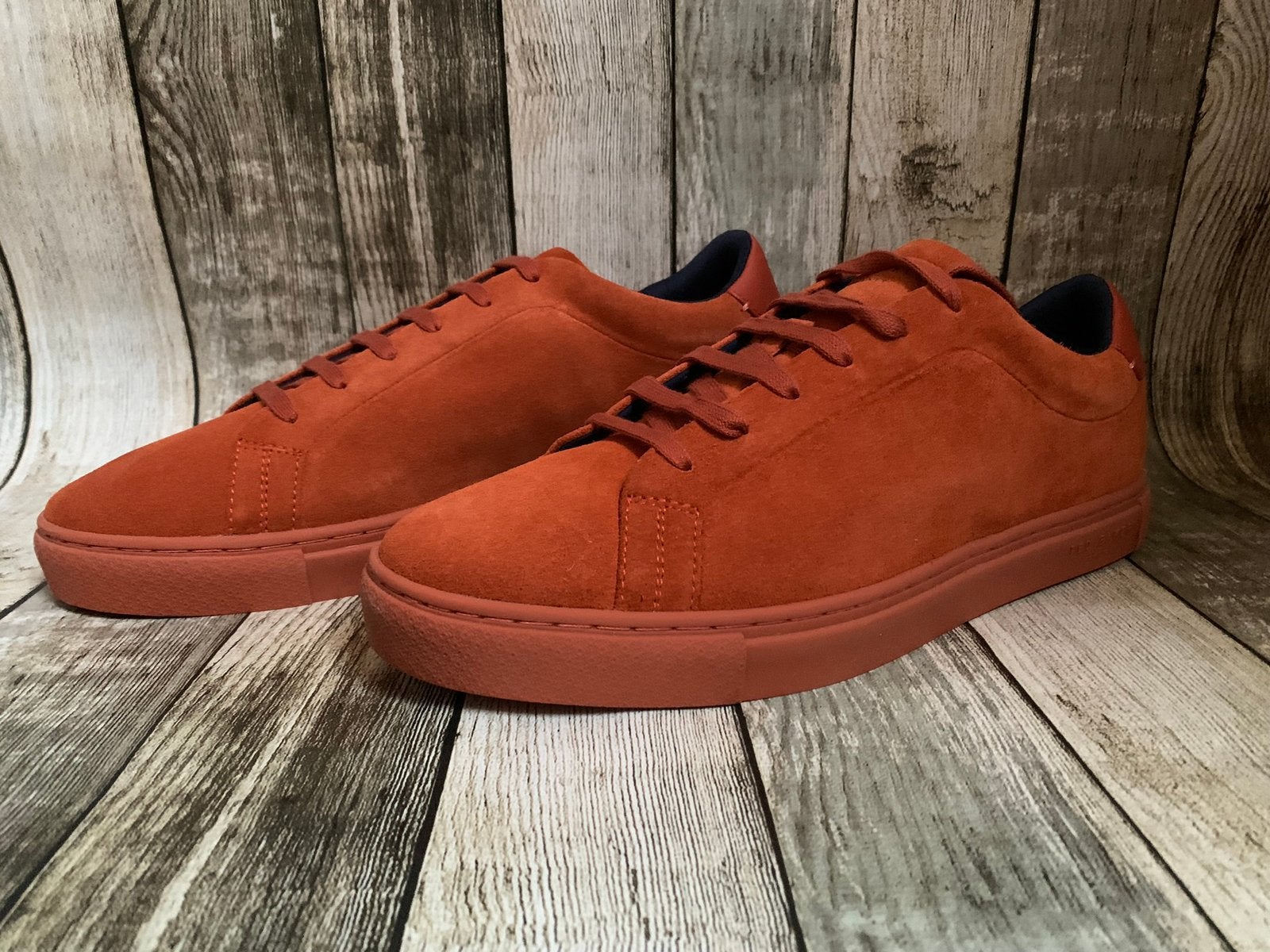 Super gave rode Ted Baker sneakers (Maat 44) Nieuw!!, Overige kleuren, Verzenden, Nieuw, Sneakers of Gympen