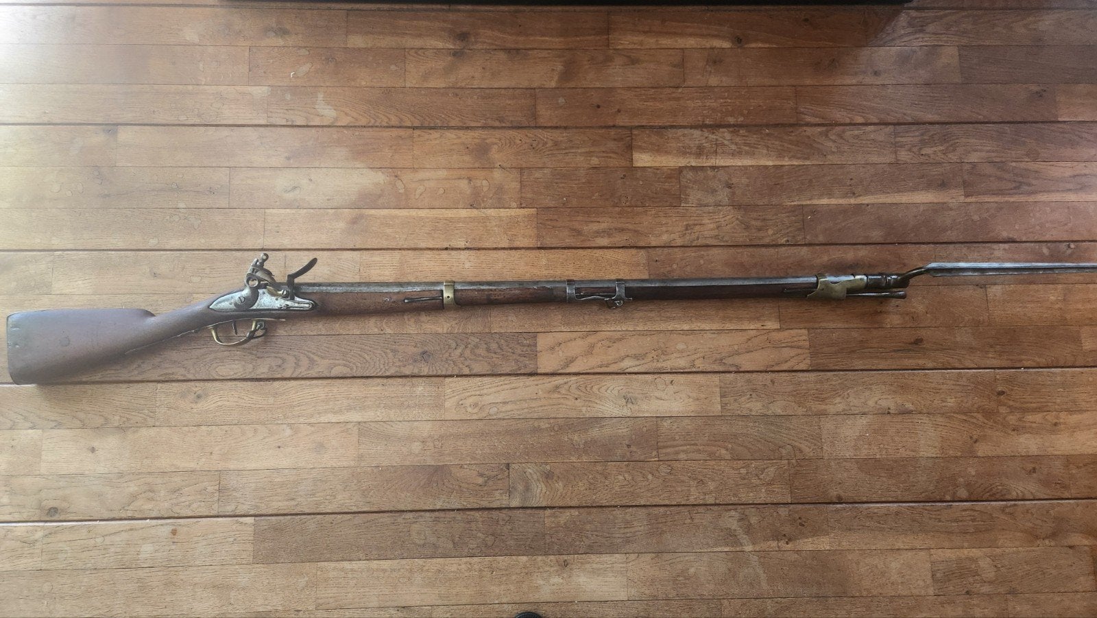 Antiek geweer Charleville m1777 Dragoon uit 1803, Ophalen of Verzenden, Landmacht