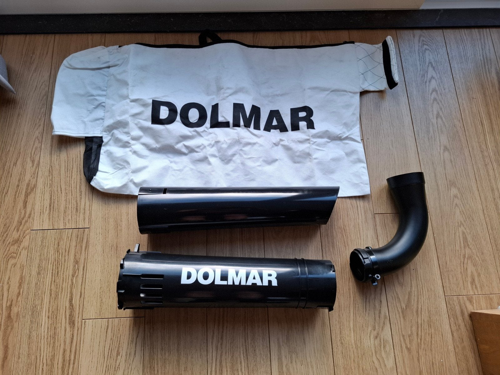 Zuigkit voor Dolmar bladblazer - Compleet met opvangzak, Tuin en Terras, Ophalen, Met opvangzak, Handgedragen, Nieuw