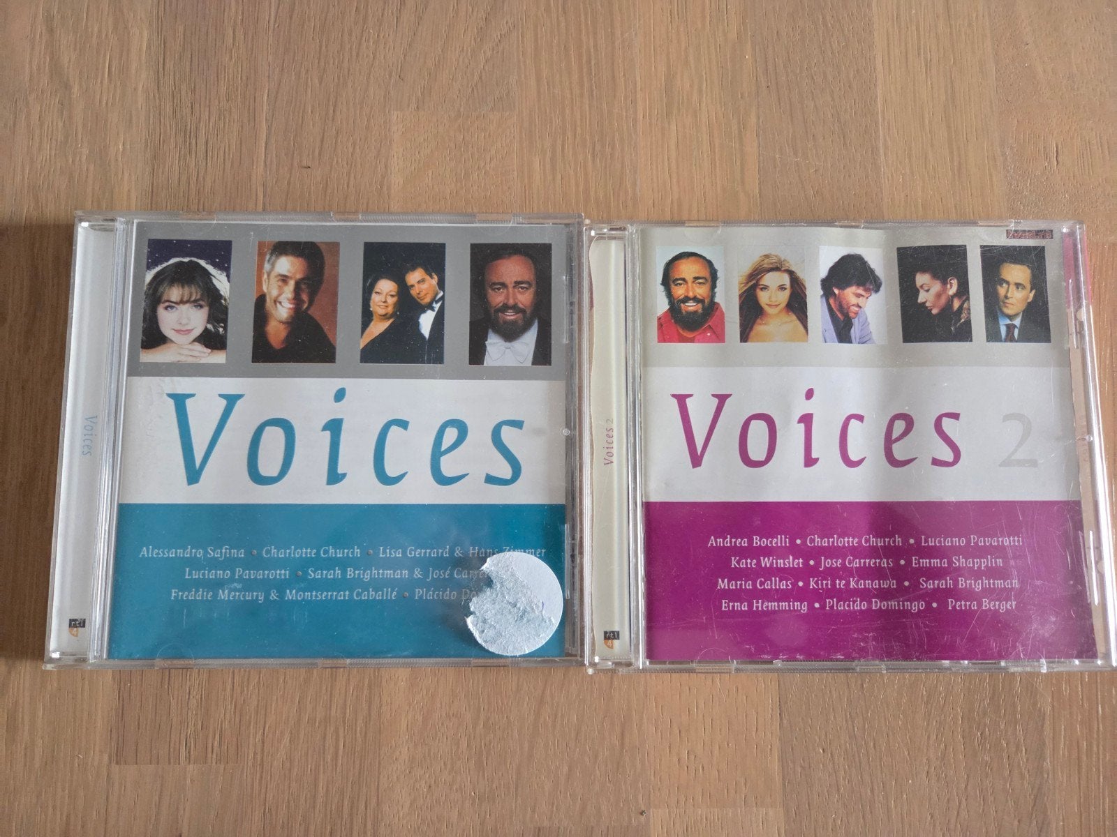 Voices & Voices 2 - Klassieke Zang CD's (2 stuks), Gebruikt, Overige componisten, Modernisme tot heden, Ophalen of Verzenden