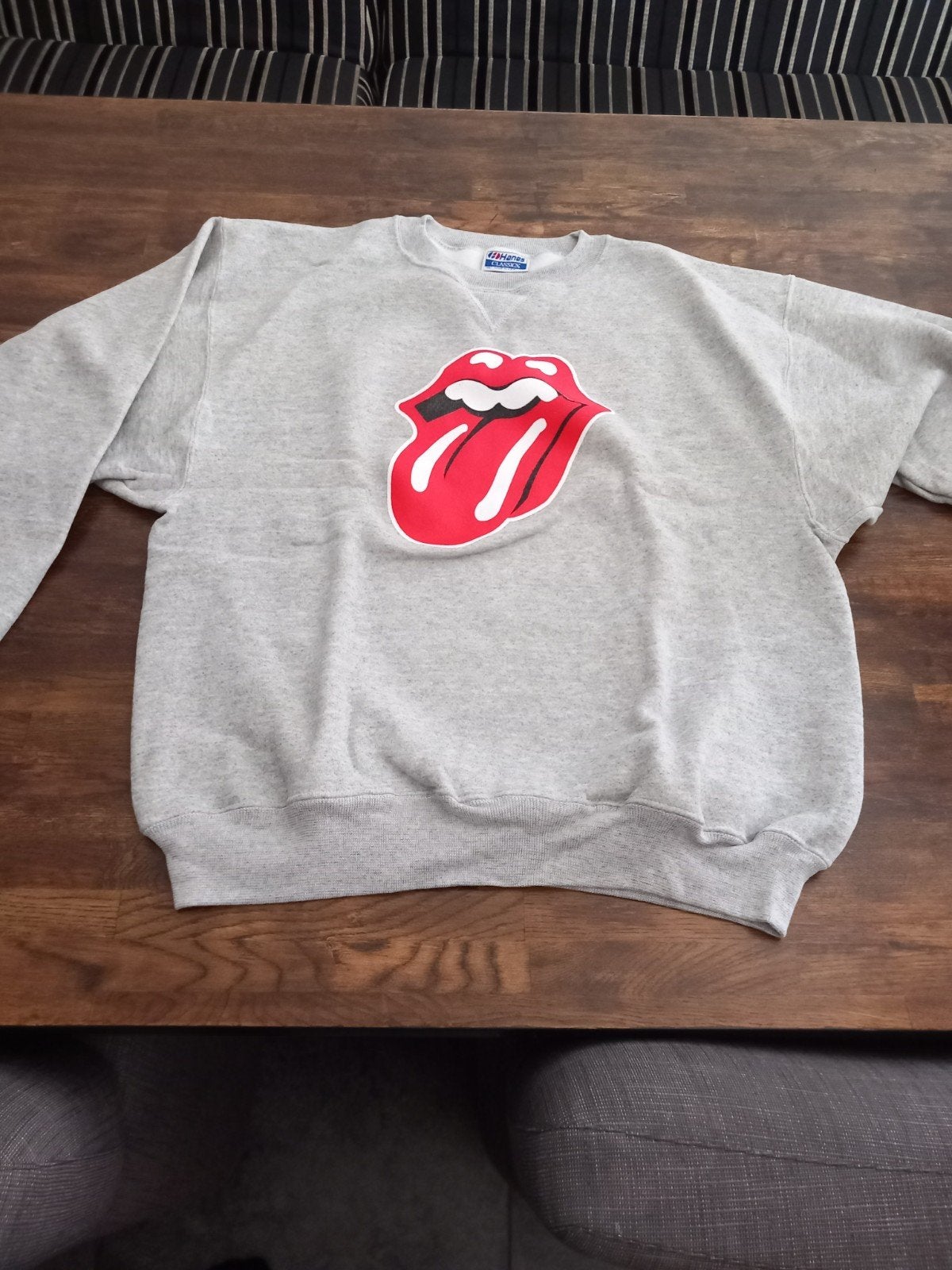 Rolling stones sweatshirt  xl.  nieuw.Hanes., Ophalen of Verzenden, Nieuw, Maat 56/58 (XL)