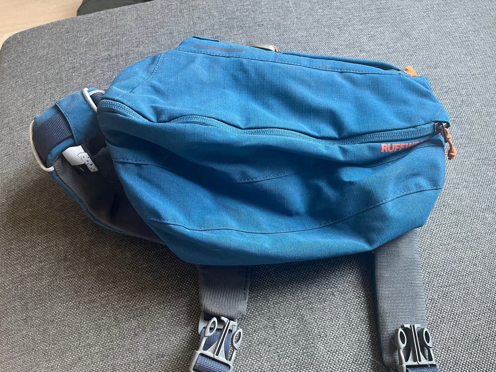 Ruffwear Daypack hondenrugzak maat S, blauw, Ophalen of Verzenden, Zo goed als nieuw