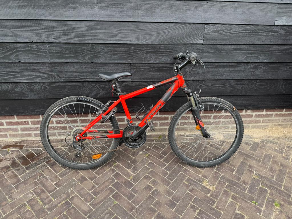 Mtb kind 24” B Twin, Ophalen of Verzenden, Zo goed als nieuw, Velgrem
