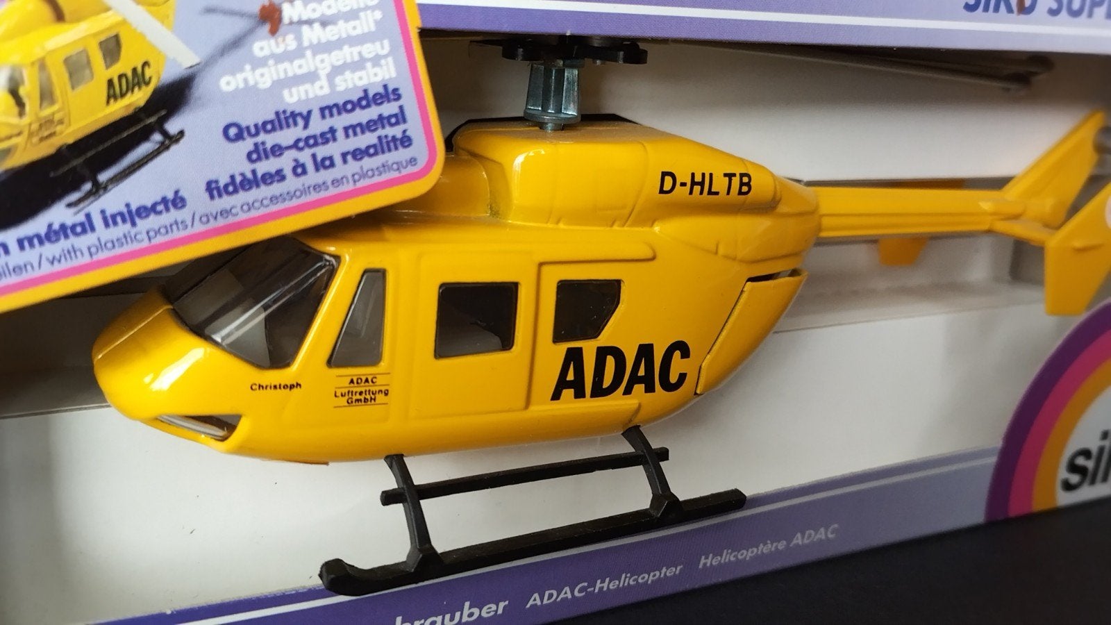Eurocopter helicopter Heli Adac 1:55 Siku Pol, Verzenden, Overige typen, Zo goed als nieuw, Ludensscheid