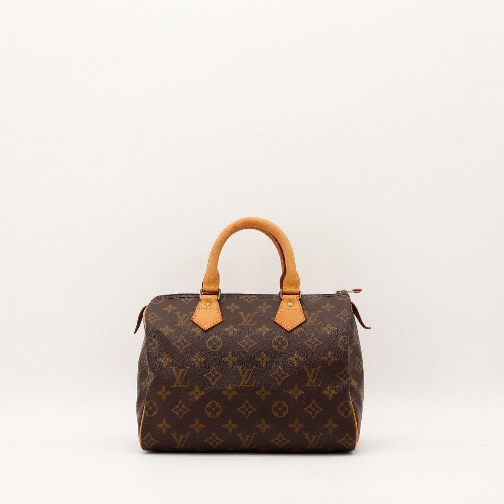 Louis Vuitton Speedy 25 karamel 25x19x15 cm handtas, Verzenden, Gebruikt, Bruin, Handtas