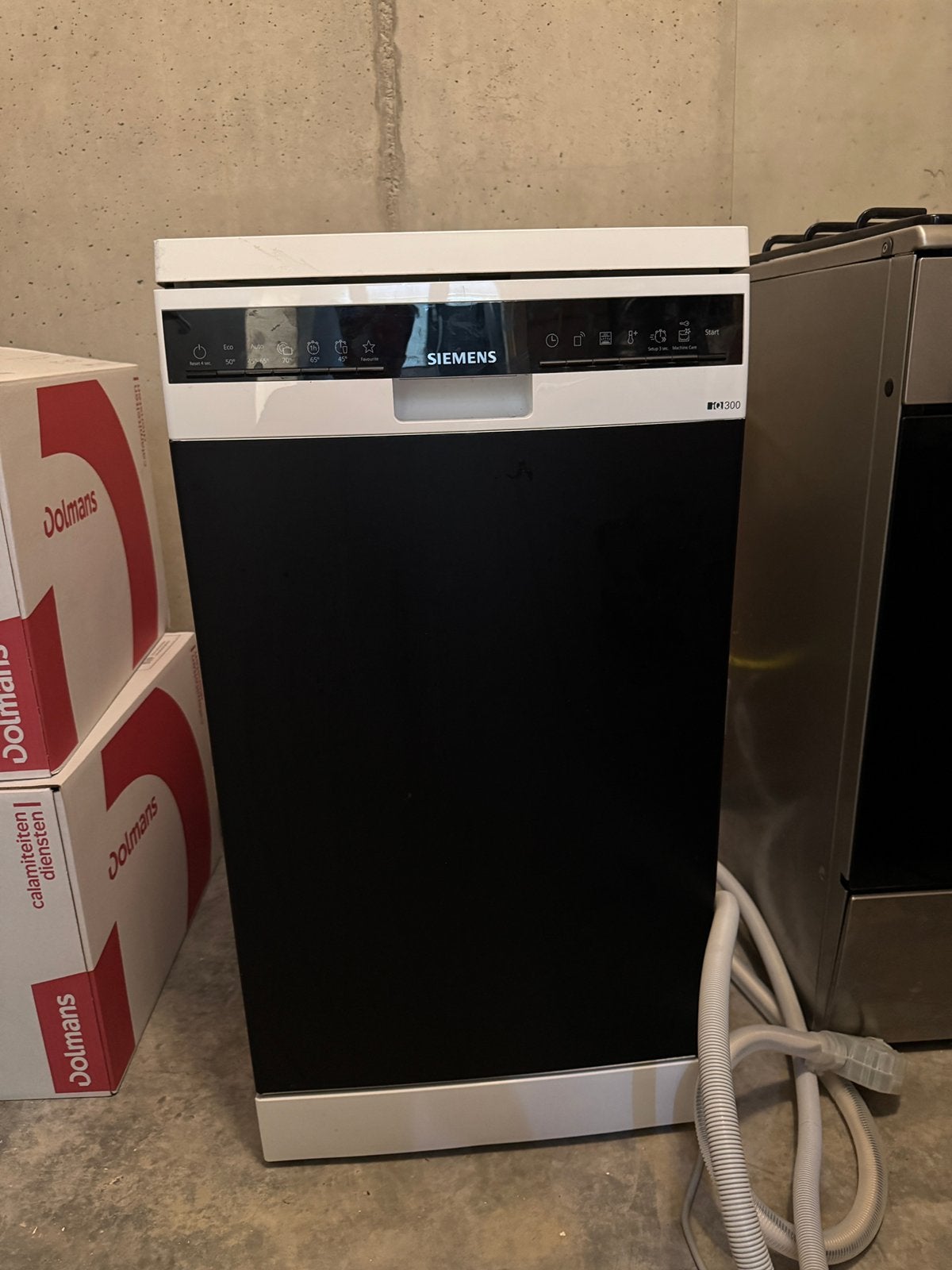 Z.g.a.n. Siemens IQ300 vaatwasser 45cm SR23HW48KE, Ophalen, Zo goed als nieuw, Vrijstaand, Minder dan 85 cm