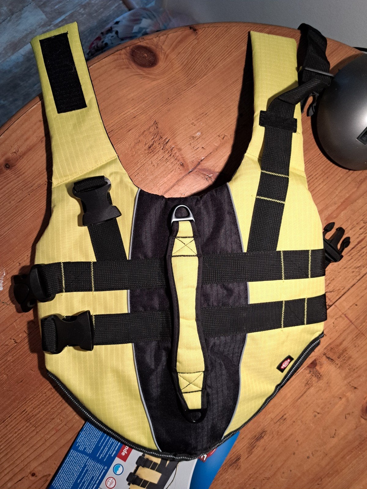Teckel reddingsvest, Ophalen, Nieuw