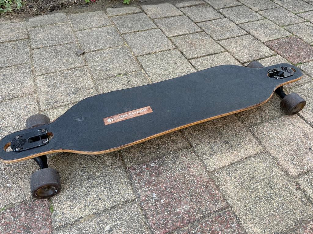 Arbor Photo Collection Longboard met Paris Trucks, Ophalen of Verzenden, Gebruikt, Skateboard, Longboard