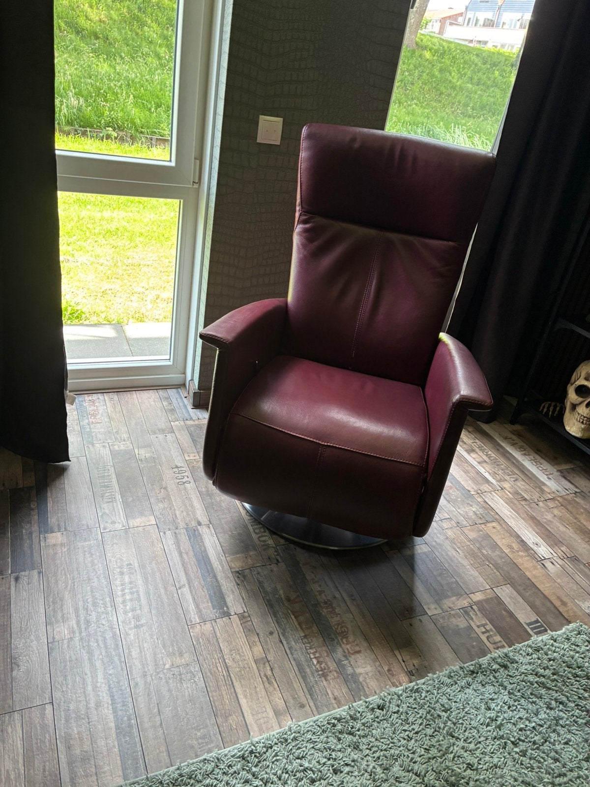 Prominent relax fauteuil, Ophalen, Zo goed als nieuw, Minder dan 75 cm, 50 tot 75 cm
