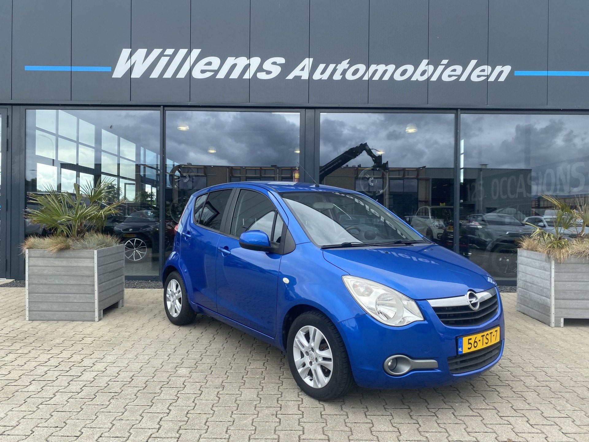 Opel Agila 1.0 Edition Airco & Elektrische ramen (bj 2012), Auto's, Opel, Euro 5, Stof, Gebruikt, Met garantie (alle)