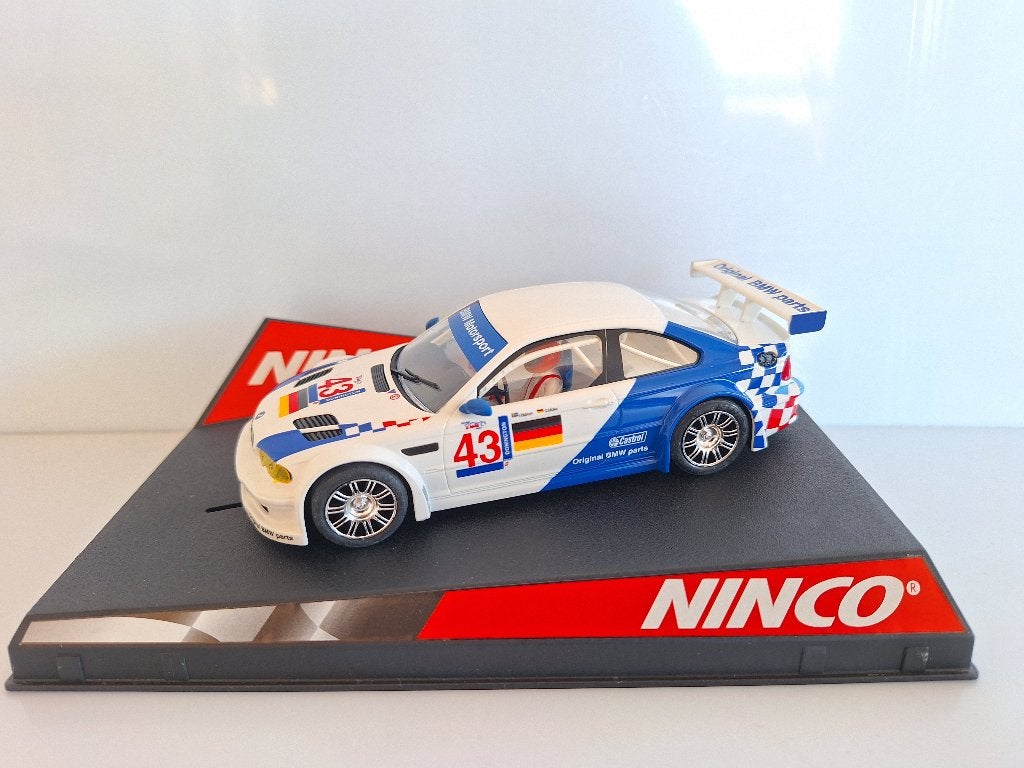 Ninco Bmw M3 GTR Motorsport #43 Ref Nr 50271, Overige merken, Racebaan, Ninco, Ninco