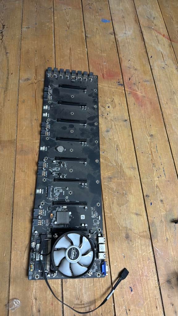 Mining board, Ophalen, Gebruikt