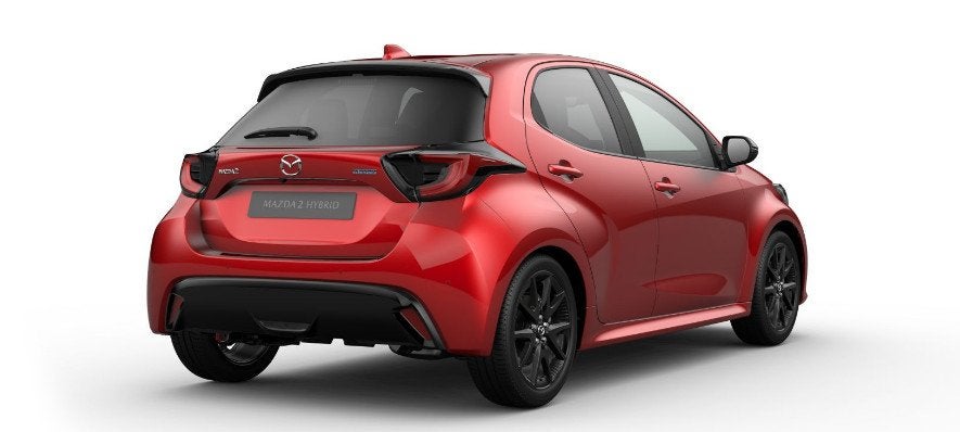 Mazda 2 Hybrid 1.5 Homura NAVI VIA APPLE CARPLAY | CLIMATE C, Auto's, Mazda, 450 kg, 3 cilinders, Automatische klimaatregeling