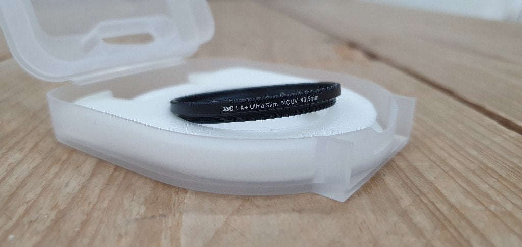 JJC UV filter / uvfilter - A+ Ultra slim MC UV 40.5mm, Minder dan 50 mm, JJC, UV-filter, Ophalen of Verzenden
