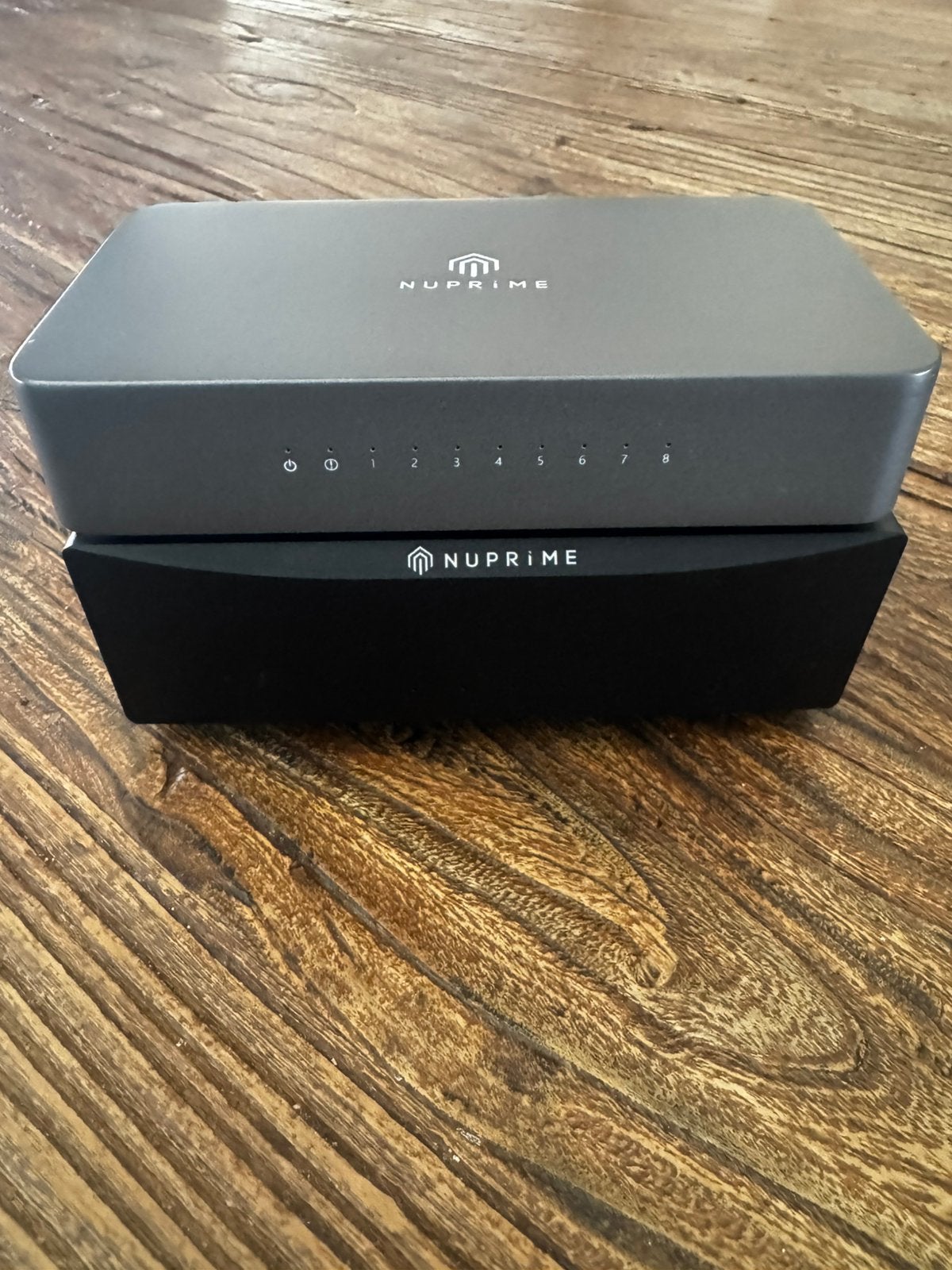 NuPrime Omnia SW-8 switch + NuPrime LPS-205 voeding, Ophalen, Zo goed als nieuw, Audio