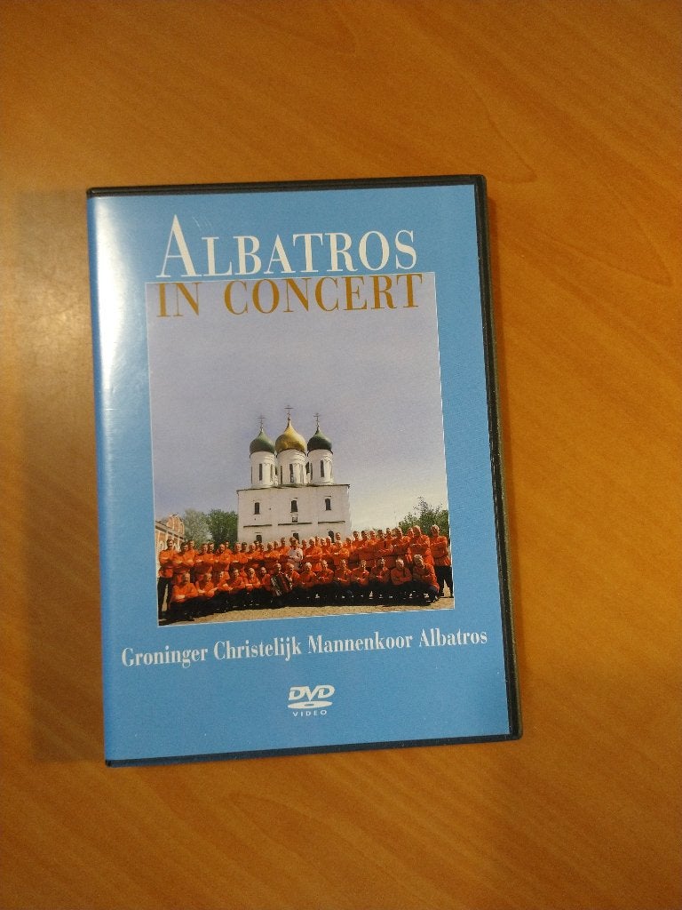 DVD Albatros in concert. Groninger Christelijk Mannenkoor, Alle leeftijden, Ophalen of Verzenden, Zo goed als nieuw