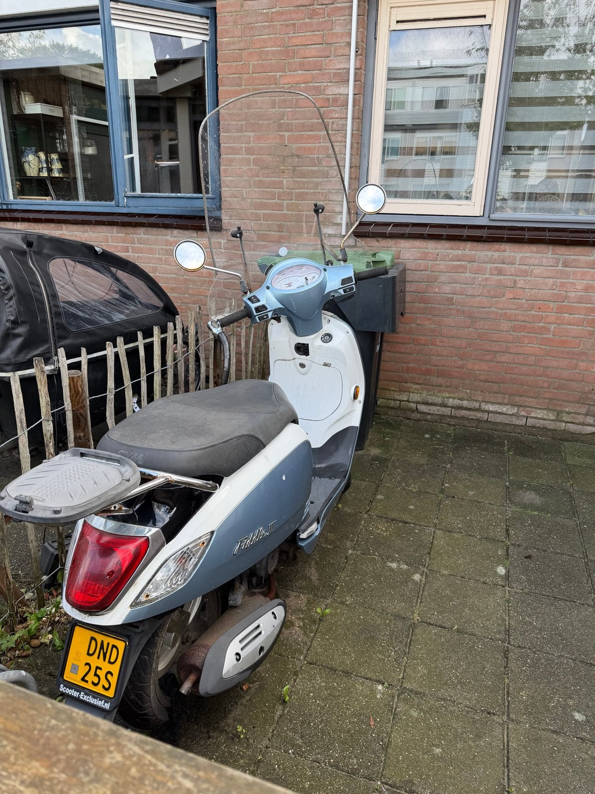 Gratis af te halen scooter - defect/voor onderdelen, Fietsen en Brommers, Scooters | SYM, Ophalen, Gebruikt, Fiddle