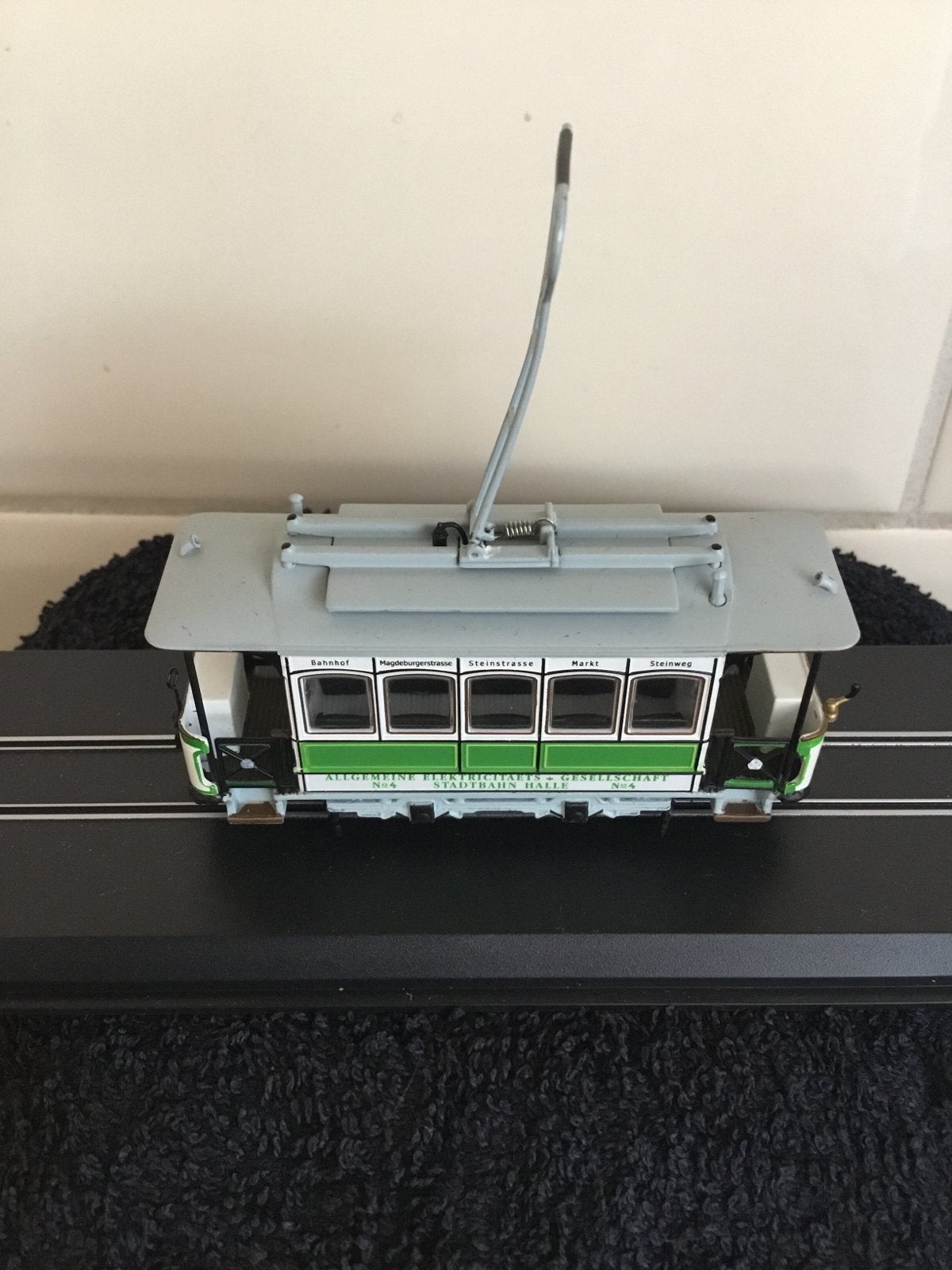 Schaalmodel Tram TW4 (Herbrand/A.E.G.) - 1894, Ophalen of Verzenden, Zo goed als nieuw, Tram, Schaalmodel