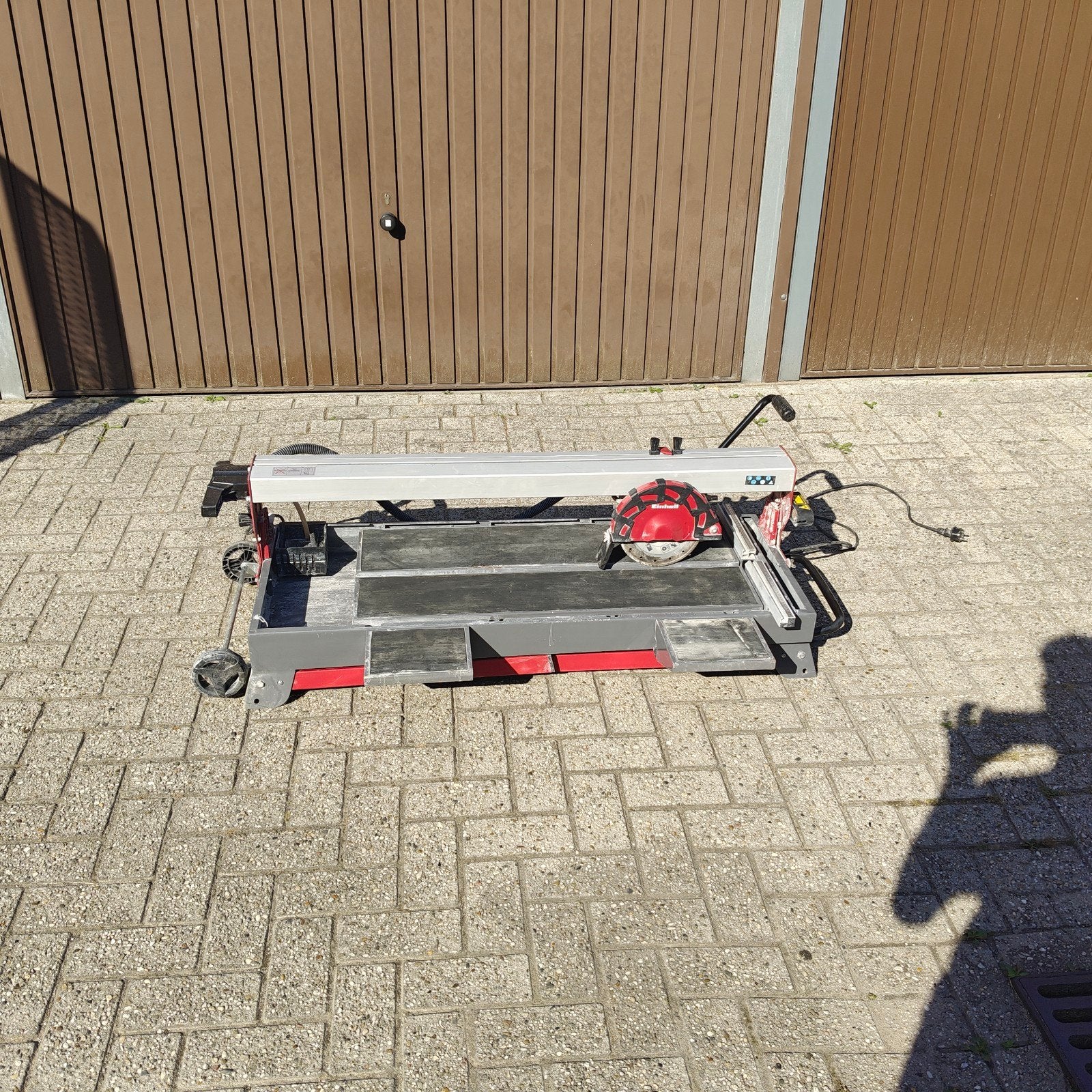 Einhell tc920 zaagtafel, Ophalen, Gebruikt